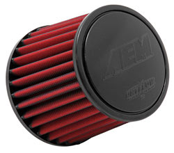 AEM DryFlow Air Filter, 2.50 X 5