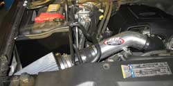 AEM 21-8026DP air intake installed on a 2008 Chevrolet/GMC 6.0-Liter HD Truck