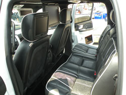 11.4" TV's are Installed in Each Seat