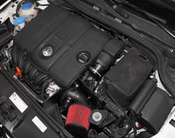 With the AEM cold air intake system the car feels less restricted and really opens up on acceleration