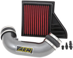 The AEM 50-state street legal air intake for 2011-2014 Ford Mustang GT 5.0L V8 models