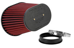 ABS plastic AEM synthetic diesel air filter top plate includes two threaded inserts