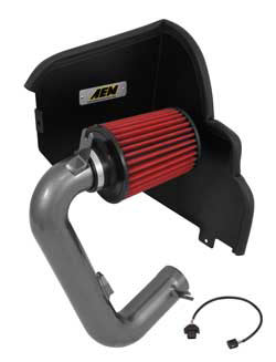 An AEM cold air intake can give a big boost in power to the VA series Subaru WRX 