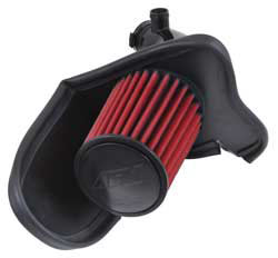 AEM Chevy Cruz diesel air intake replaces factory parts with a washable/reusable AEM Dryflow air filter