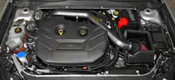 More air and less restriction means more usable power throughout the Ford Fusion 2.0L EcoBoost engine using AEM intake