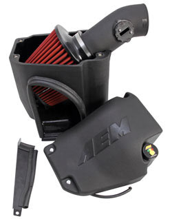 For some AEM Brute Force Air Intakes a rotationally molded air intake tube is used to route incoming air
