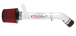 AEM short ram air intake systems use less tubing, fewer brackets, and require less time to develop