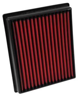 The AEM 28-20125 Volkswagen, Audi, or Skoda replacement air filter does not require oil so cleaning the filter is very simple