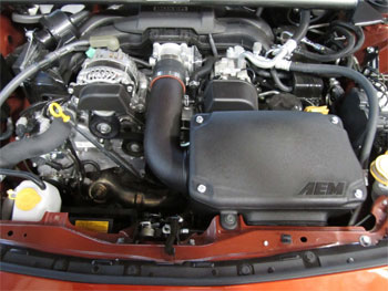 AEM Scion FRS/Subaru BRZ Air Intake 41-1408DS Installed