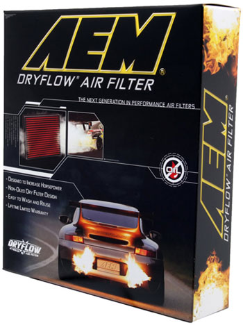 Box for AEM 28-20470 air filter.