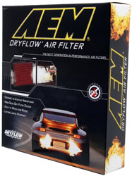 Box for the AEM 28-20408 OE replacement air filter