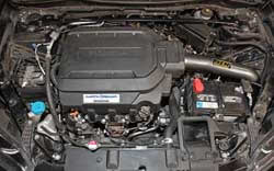 AEM 21-751C air intake system installed into a Honda Accord