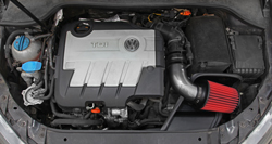 AEM 21-763C air intake system installed into VW Jetta