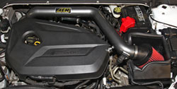 The AEM 2013, 2014, 2015 Ford Fusion 1.6L EcoBoost cold air intake system is designed to fit and function as if it was installed at the factory but with the promise of more power