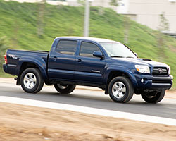 The second generation Toyota Tacoma is assembled in the United States