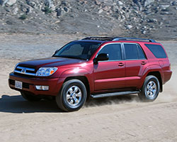 Due to its retention of a body on frame design, the Toyota 4Runner is considered a mid-size semi-luxury SUV that still retains some of its original off-road capabilities