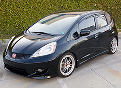 second generation 2009-2013 Honda Fit with AEM air filter