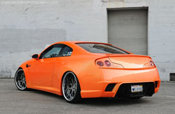 2003 Infiniti G35 will be at the AEM booth. Photo by Marcus Cooke.