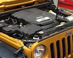 Mike Kim looked to AEM for Jeep Wrangler JK cold air intake system, number 21-8316DS, because the sealed air filter box keeps out heat, mud, and water when off-roading