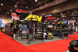 AEM brought many new products to display at SEMA