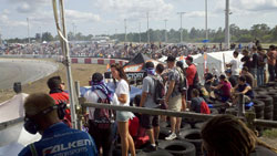 The stands were overflowing with drift fans over the weekend in Florida.