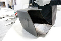 AEM carbon fiber molding process