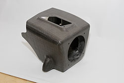 AEM carbon fiber air box molding