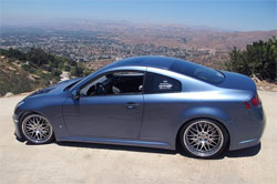John Butiu's G35 is as stunning as the view from atop a mountain