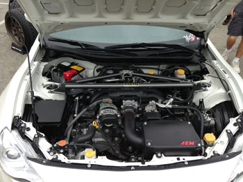 AEM 41-13408DS and 29-0009 in Scion FRS