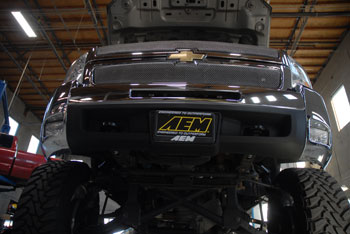 2013 Chevrolet Silverado 2500 with AEM 21-9033DS