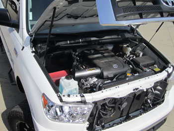 2013 Toyota Tundra with 5.7L V8 with AEM 21-8408DC