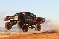 Jason Campbell and Camburg Engineering took their new Trophy Truck to the Baja 1000
