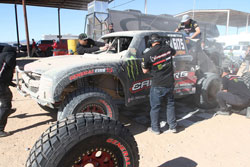 Camburg Engineering new Trophy Truck was finished only days before the race