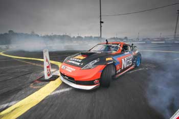 Chris Forsberg says his AEM supported NOS Energy Drink/Hankook tire Nissan 370Z is absolutely the best car he has ever driven