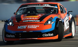 Chris Forsberg and the NOS Energy Drink Nissan 370z