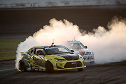 Kristaps Bluss fight Frederic Aasbo at Formula Drift in Orlando, Florida