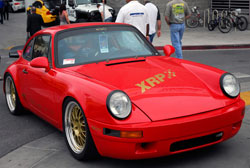 SEMA featured Red 1985 Porsche 911 Carrera