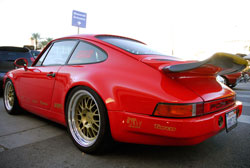 Two weeks prior to SEMA this Porsche 911 Carrera was just a rolling chassis