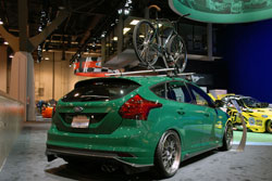 Ford Booth at SEMA featured 2012 Ford Focus