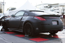This Nissan 350z includes a laundry list of performance parts.