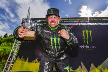 Liam Doran received a sponsorship from Monster which launched his racing career, up to receiving Silver and Gold medals in the 2013 Munich Xgames driving Mini RX.