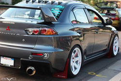 Mike Gutierrez love affair with Mitsubishi Evolution family started when he was just a kid.