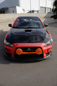 PVR Motorsports' boosted the performance of the Evo X head and fog lights with EFX HID upgrades