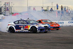 Rhys Millen gets second place in round one of the 2010 Formula Drift