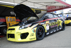 The two-time back-to-back Formula Drift champion Tanner Foust's new rear-wheel-drive V8-powered Scion tC