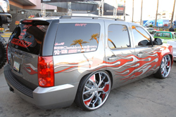 2008 GMC Yukon at the 2011 SEMA Show is a daily driver